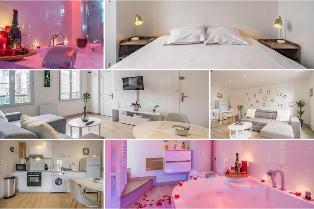 Quartier Des Theatres Centre, Wifi Et Parking - Zen Appart Troyes Luaran gambar