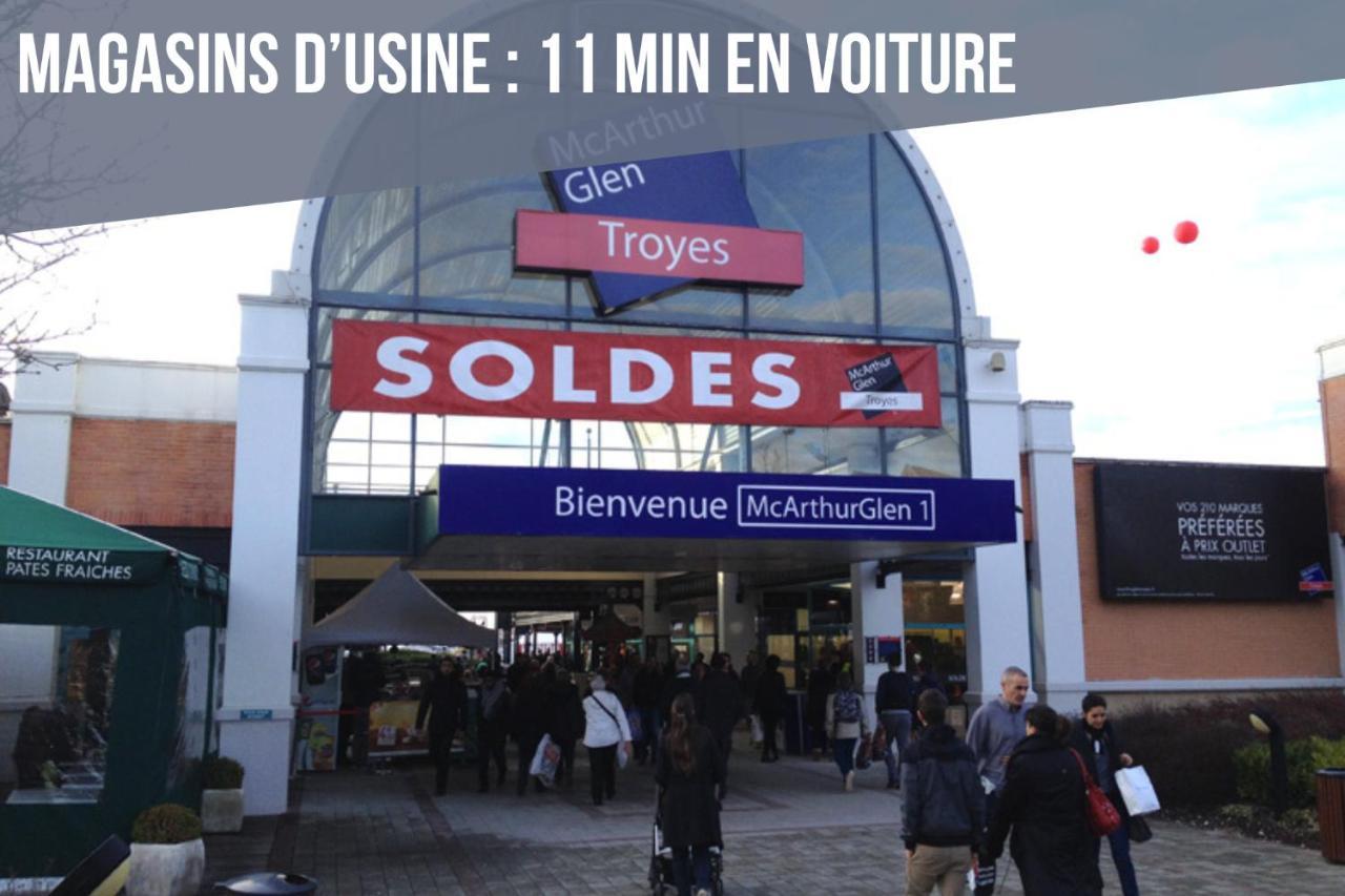 Quartier Des Theatres Centre, Wifi Et Parking - Zen Appart Troyes Luaran gambar