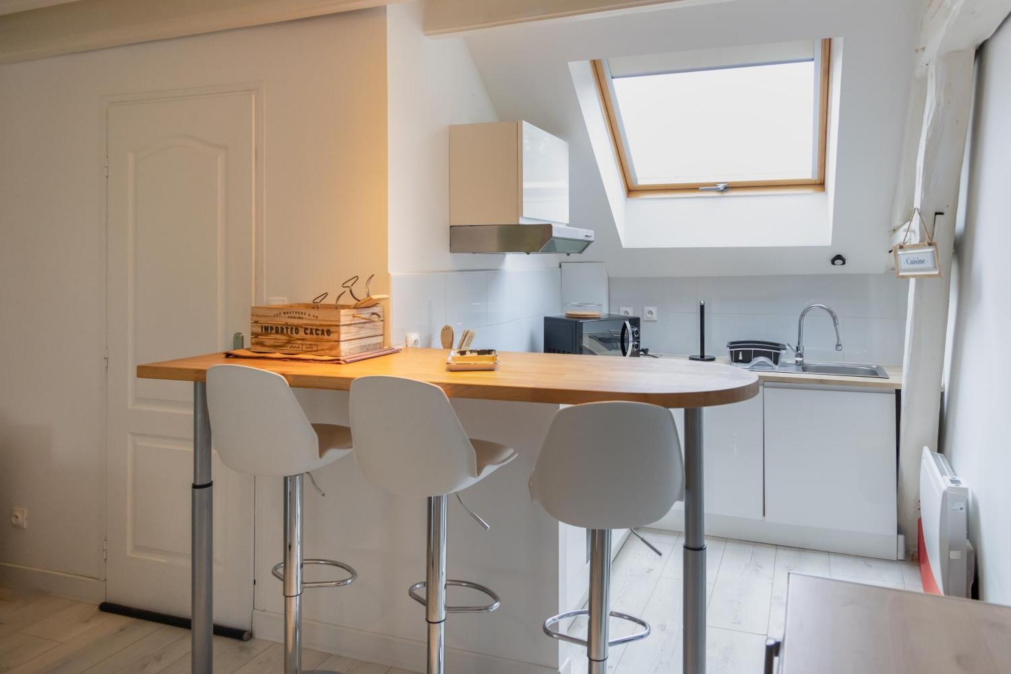 Quartier Des Theatres Centre, Wifi Et Parking - Zen Appart Troyes Luaran gambar