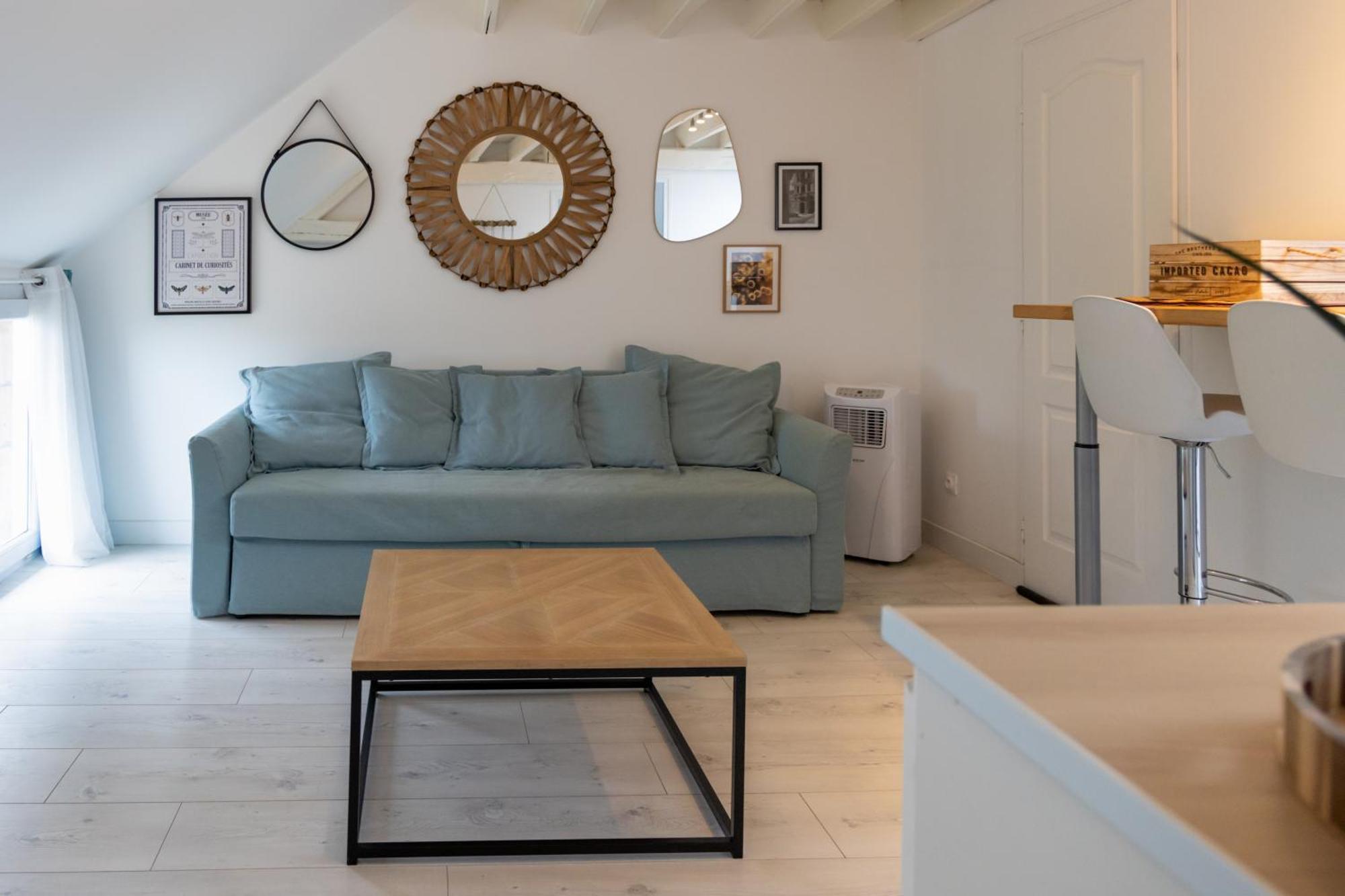 Quartier Des Theatres Centre, Wifi Et Parking - Zen Appart Troyes Luaran gambar