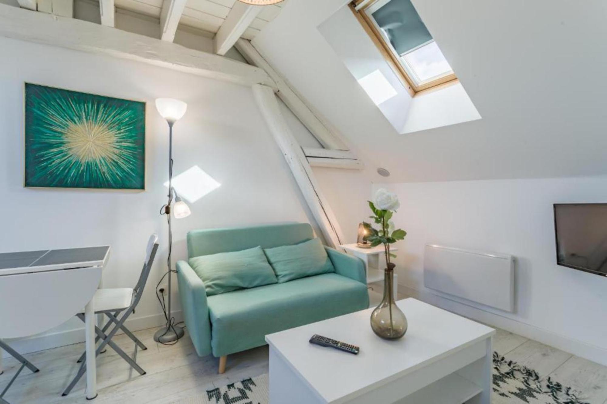 Quartier Des Theatres Centre, Wifi Et Parking - Zen Appart Troyes Luaran gambar
